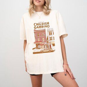 Childish Gambino Shirt, Vintage Style Music Tee, Hip Hop Artist Gift, Unisex Cas